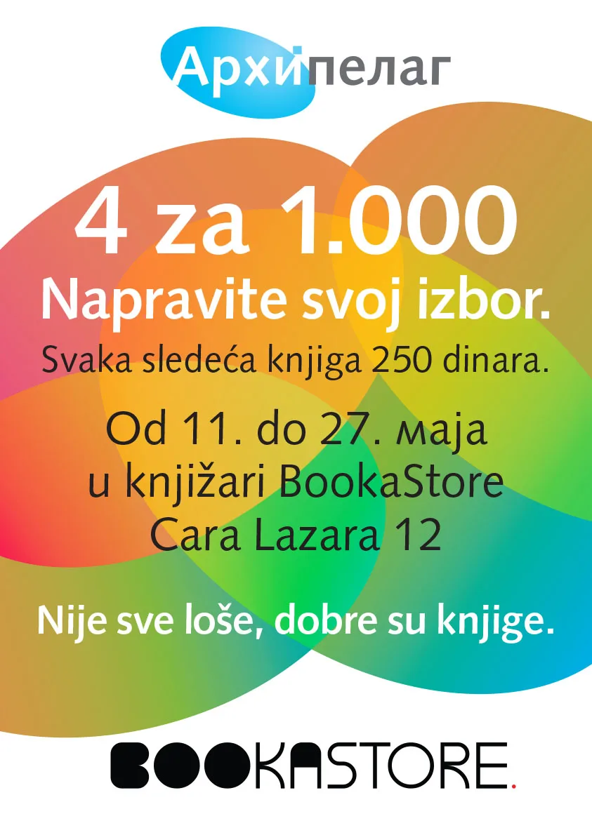 Akcija: 4 za 1.000: Napravite svoj izbor u knjižari Bookastore