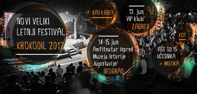 Uglješa Šajtinac i Igor Štiks na festivalu Krokodil