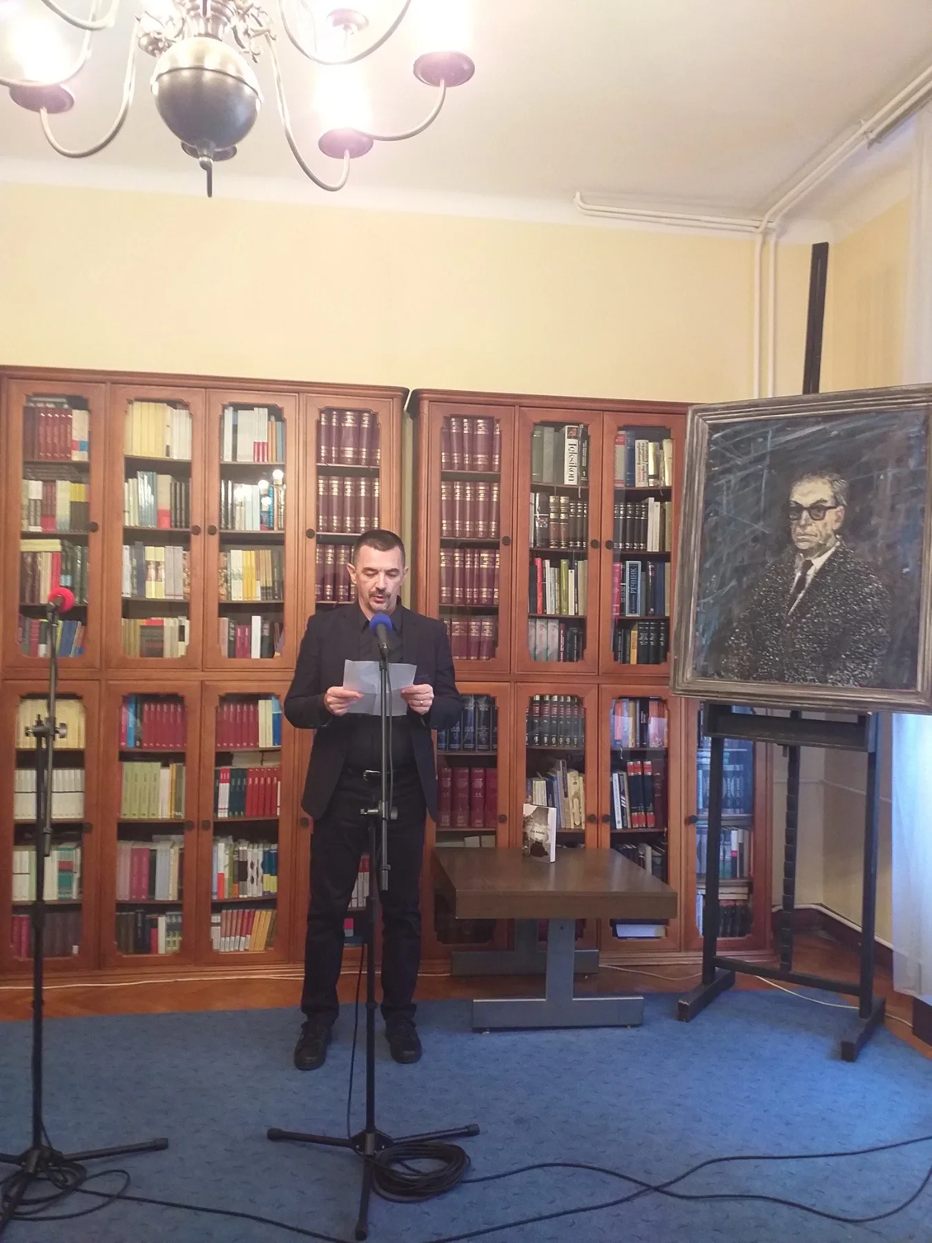 Ilustracija za tekst Srđanu Tešinu uručena Andrićeva nagrada za knjigu priča „Crna Anđelija“