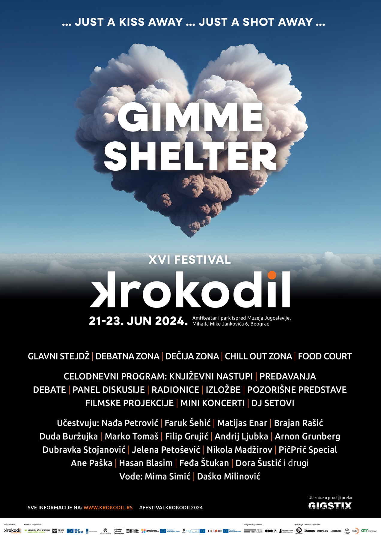 Ilustracija za tekst Andrij Ljubka na festivalu KROKODIL