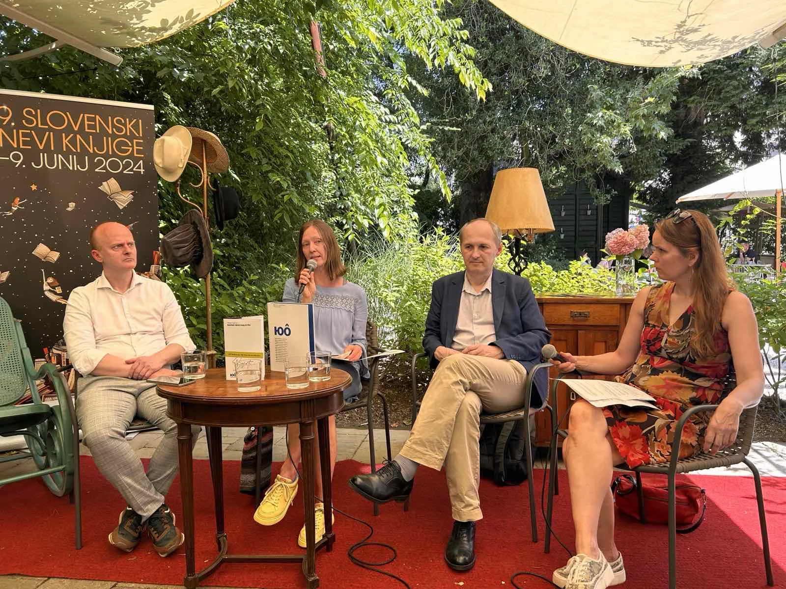 Razgovor o romanu „Filio nije kod kuće“ na Slovenskim danima knjige u Ljubljani