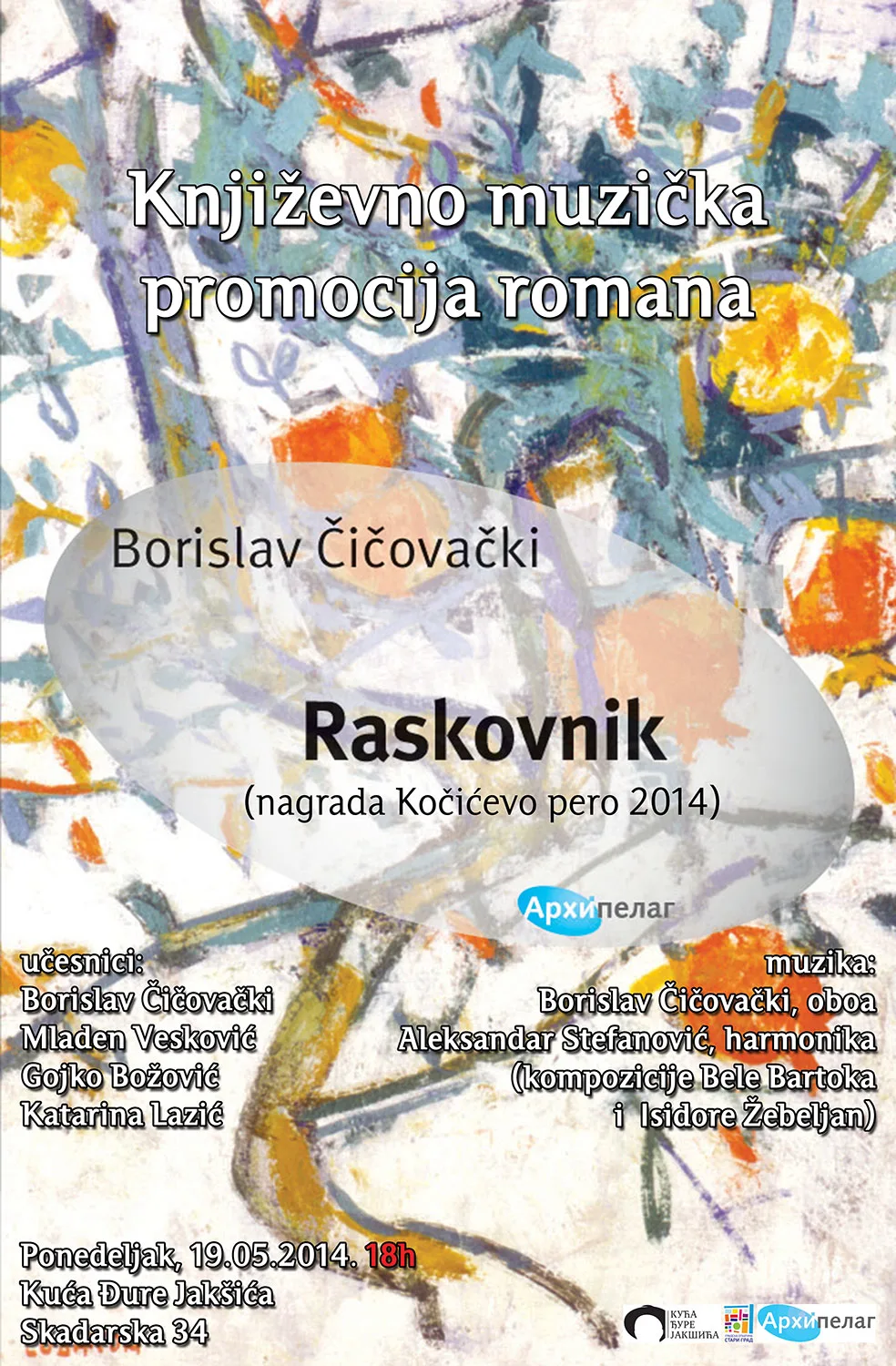 O “Raskovniku” Borislava Čičovačkog u Kući “Đure Jakšića”