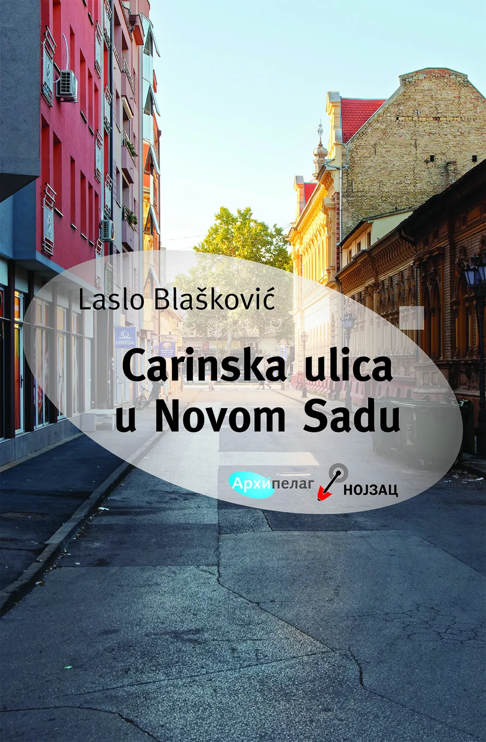 Korice knjige Carinska ulica u Novom Sadu