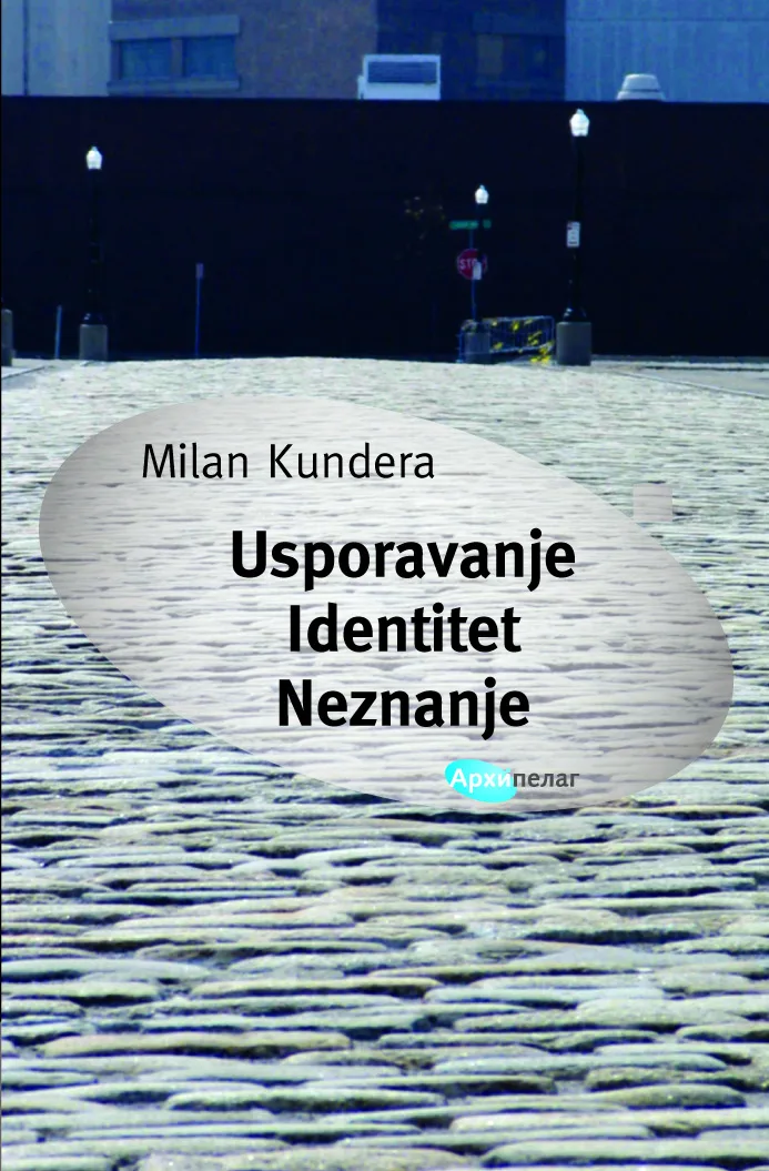 Korice knjige Usporavanje Identitet Neznanje